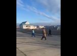 Евакуиращи се хора