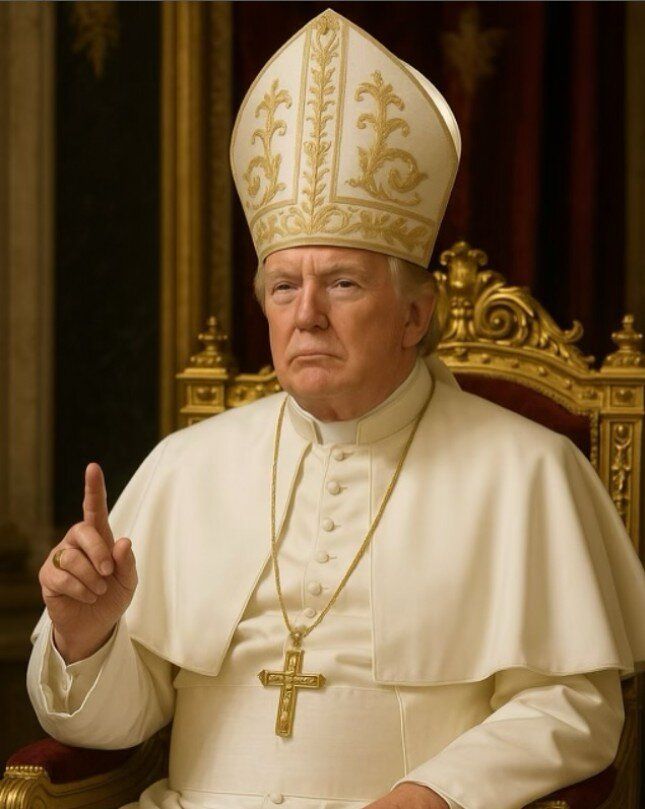 Тръмп като папа