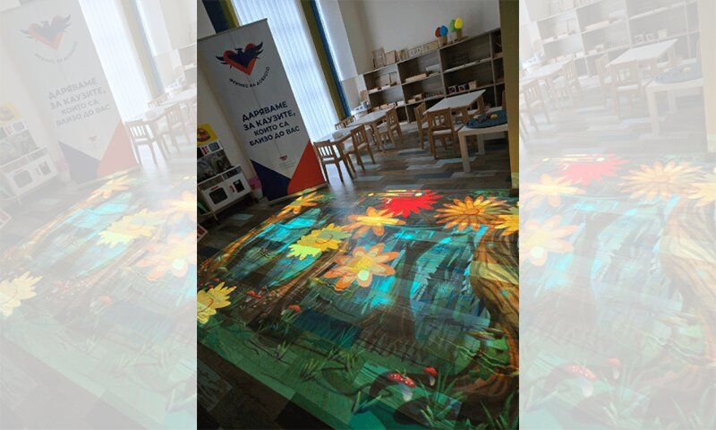 В подкрепа на деца с увреждания: Феникс на доброто и 8888.bg дари интерактивен под