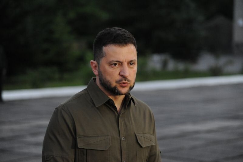 Президентът на Украйна Володимир Зеленски