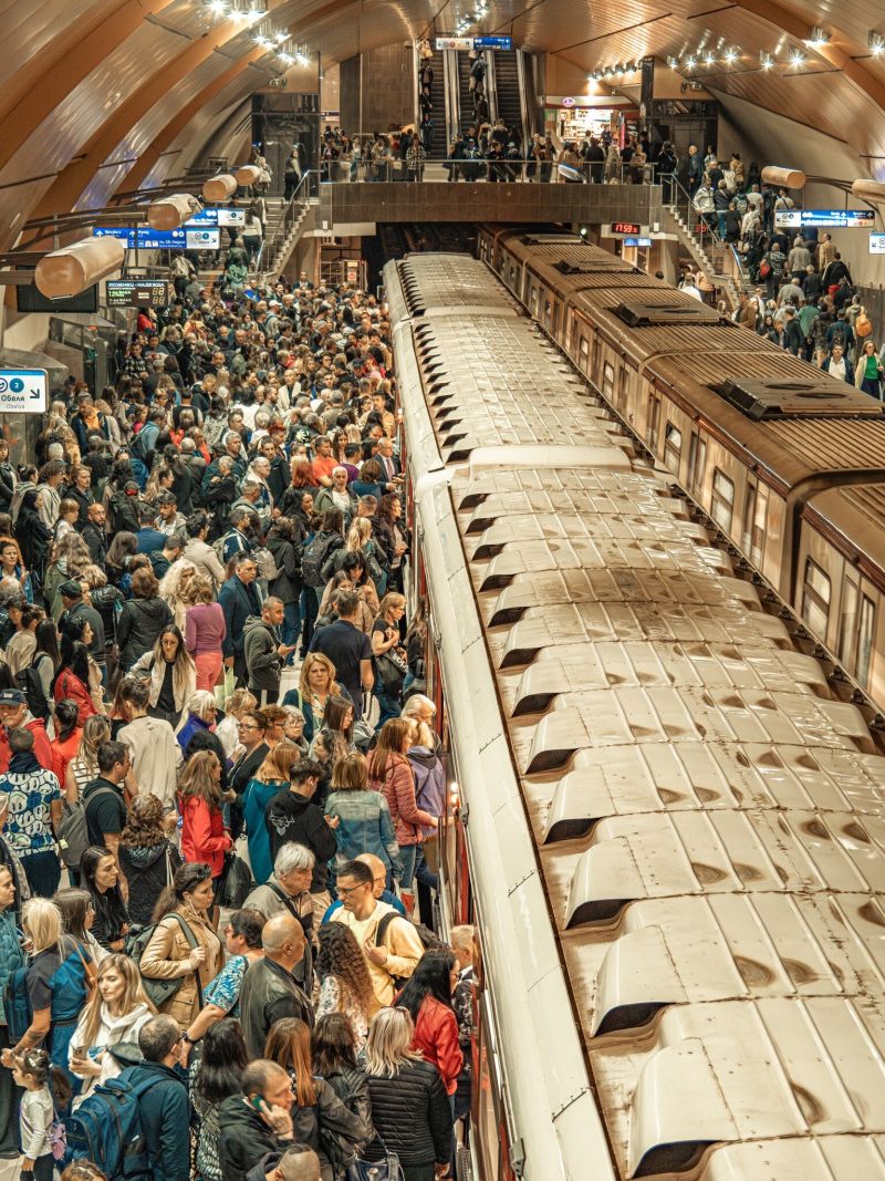 Метрото по време на стачка