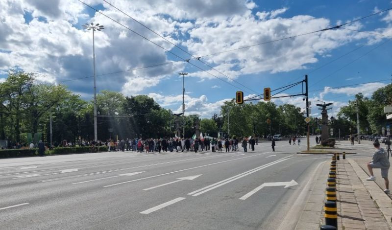 Протест в София