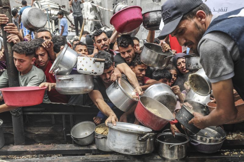 Храна за хората в Ивицата Газа.