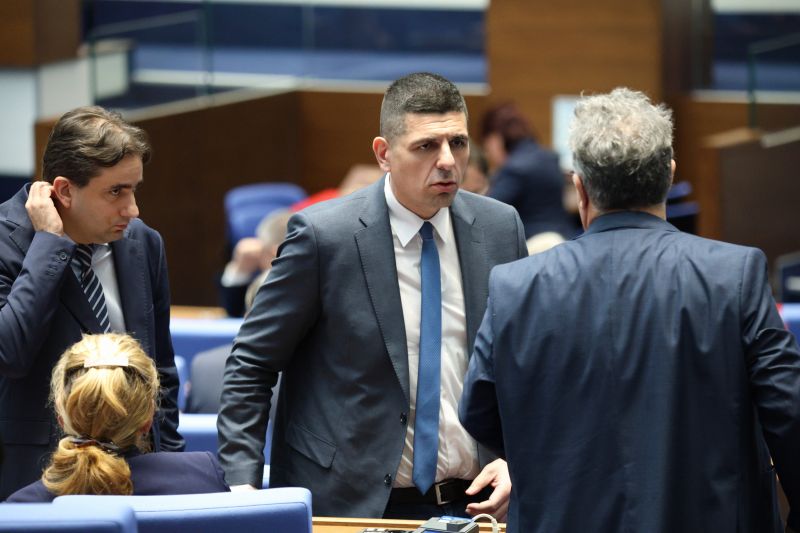 Божидар Божанов, Ивайло Мирчев и Манол Пейков от ПП-ДБ