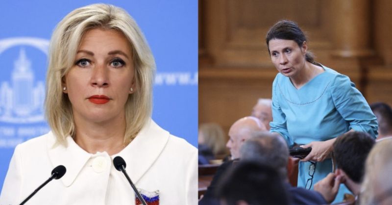 Мария Захарова и Елисавета Белобрадова