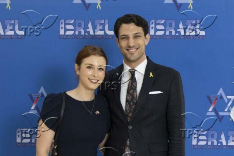 Ярон Лишински и Сара Милгрим, служители на израелското посолство в САЩ, бяха убити при атака във Вашингтон вчера / Снимка: ТПС