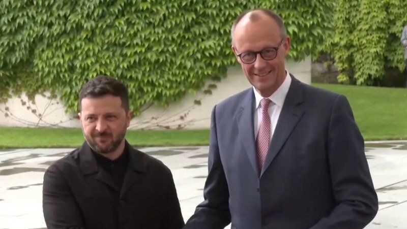 Мерц и Зеленски