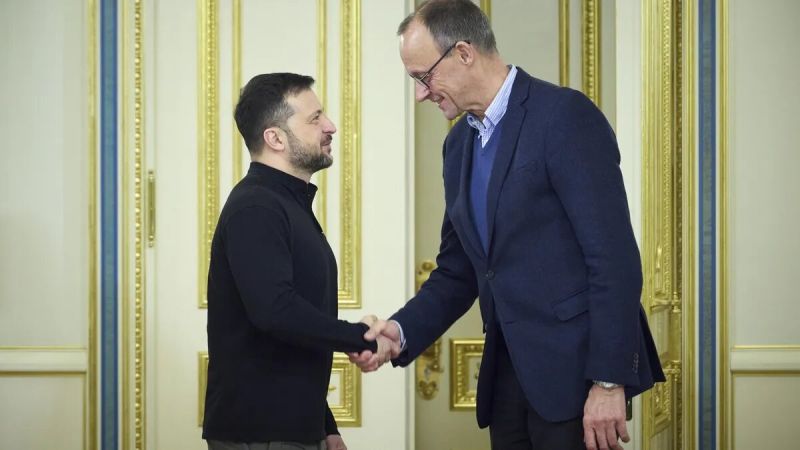 Зеленски с Мерц