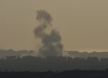 Дим над Ивицата Газа след израелска бомбардировка