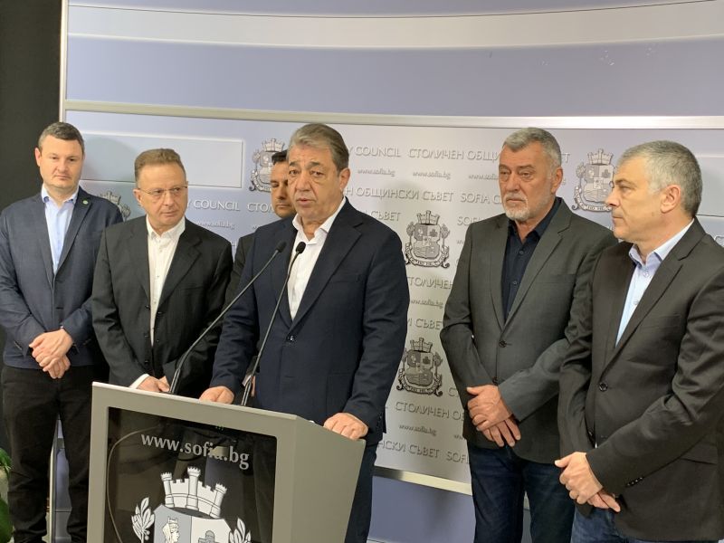 Съветници от Да България и Синя България обявиха общи действия за управлението на София