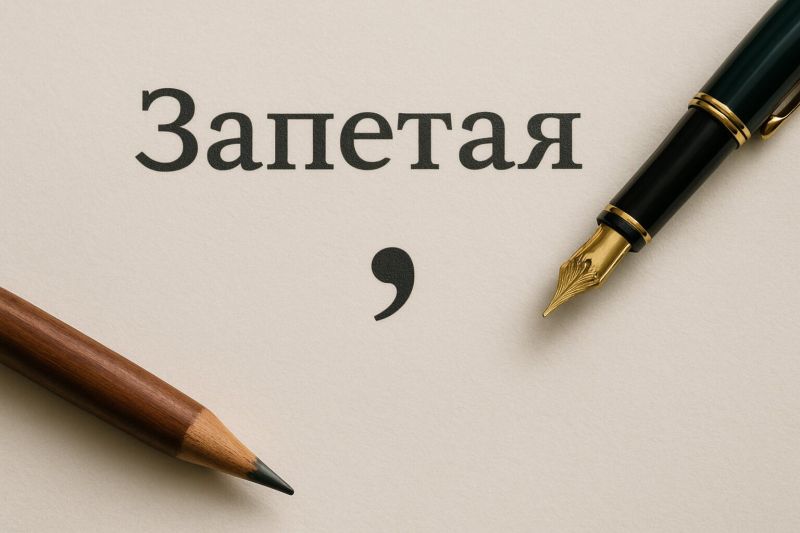 Запетая, молив и писалка