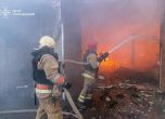 Пожари пламнаха в Харков след масирана руска атака тази нощ