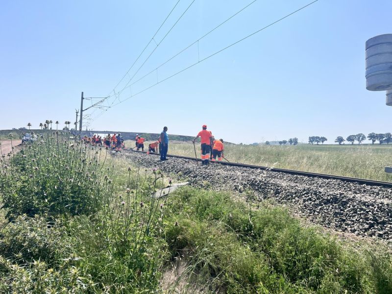 Дерайлирал влак