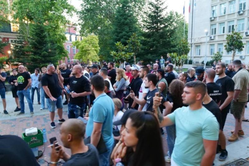 Протестът във Варна