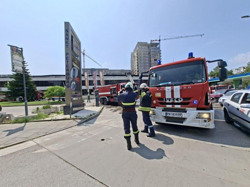 Пожар в Пловдив