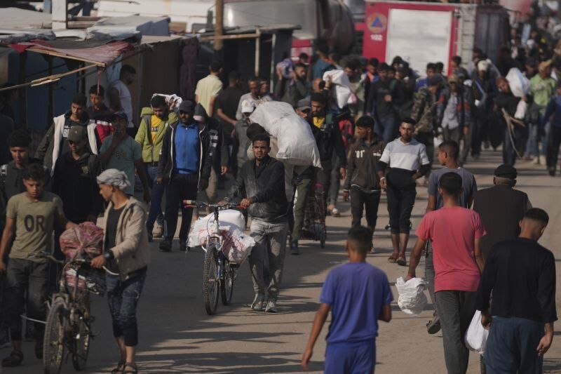 Палестинци в Хан Юнис