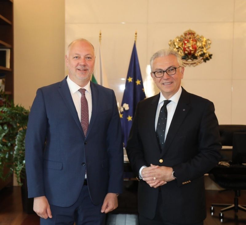 Росен Желязков и Теодорос Русопулос