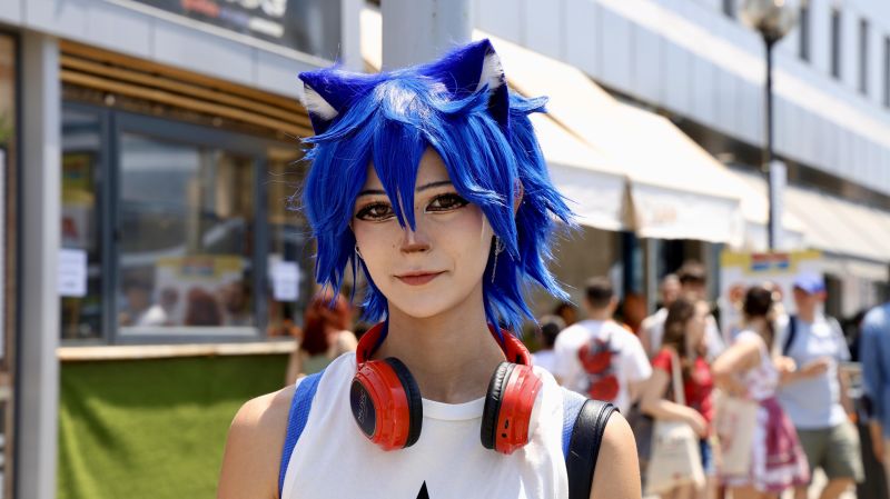 Участничка във феста Комик Ком