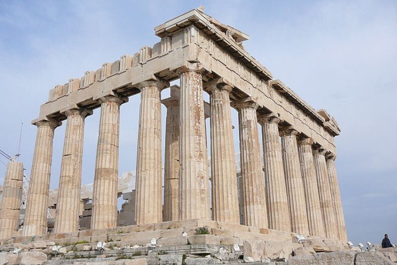 Акрополът в Атина.