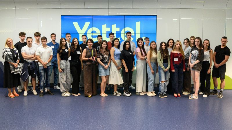 Ученици влизат в ролята на ИТ специалисти в програмата „Втора смяна“ на Yettel