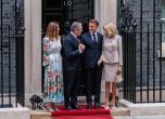 Еманюел Макрон и премиерът на Великобритания Киър Стармър