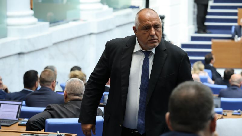 Бойко Борисов в парламента