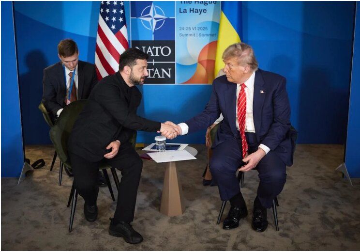 Тръмп и Зеленски