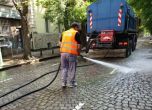 Мият улици в район Средец