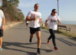 От площад „Пантеона“ в Морската градина на Бургас тръгва първото Цветно тичане по залез, организирано от „Нестле за Живей Активно!“