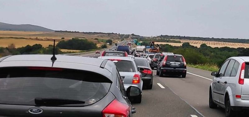 Задръстване на АМ 