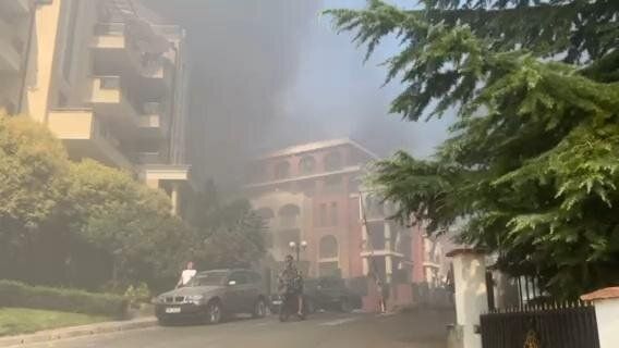 Пожар в Свети Влас