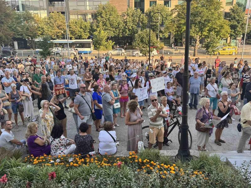 Протестът във Варна