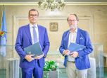 Васил Терзиев и Франсоа Деберг 