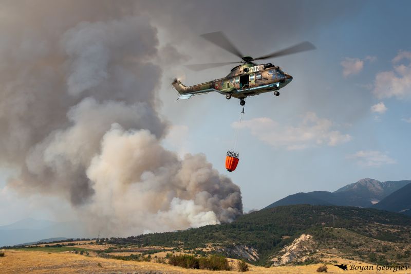 Пожар до село Илинденци