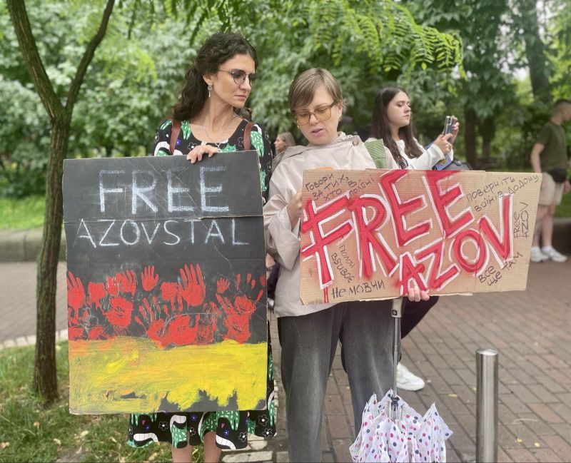 Свобода за защитниците на Азовстал. Свобода за Азов