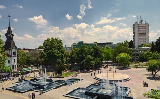 Изглед към Пазарджик