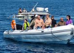 Президентът Румен Радев лично участва в потапянето на кораба Чавдар
