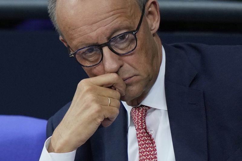 Германският канцлер Фридрих Мерц.