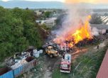 Пожар пламна във фабрика в Дунавци