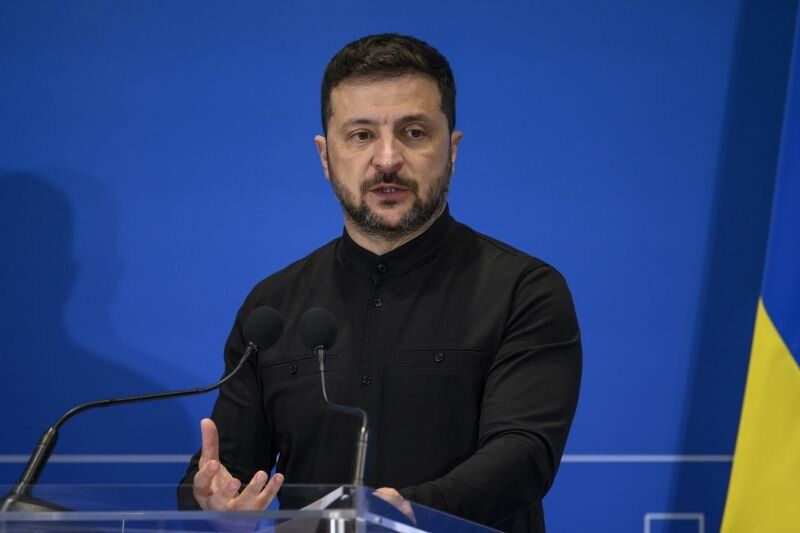 Президентът на Украйна Володимир Зеленски