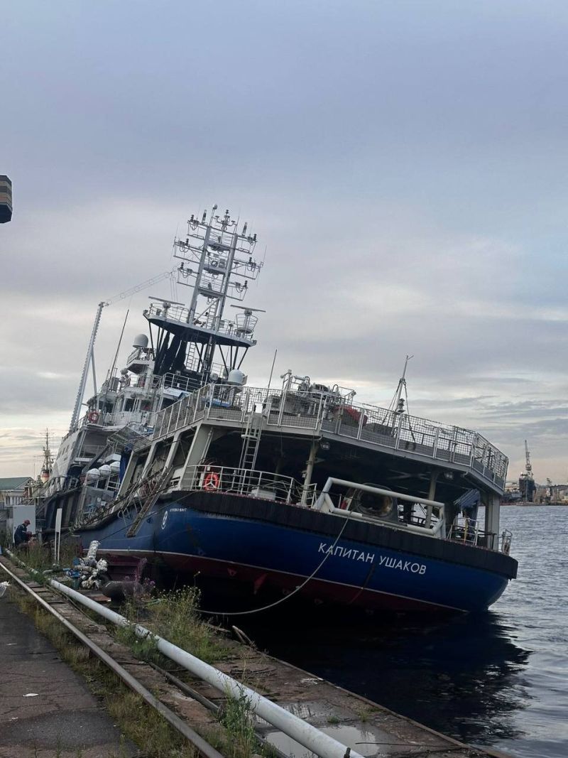 Капитан Ушаков потъна