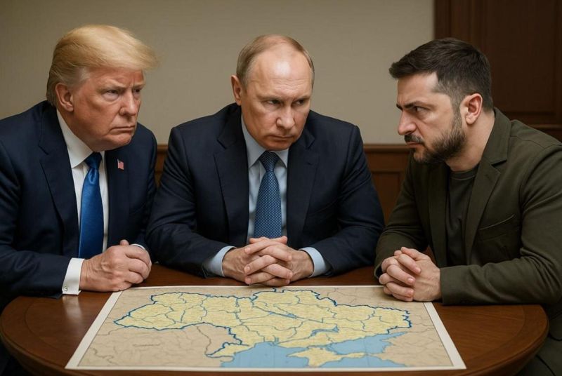 колаж, генериран чрез изкуствен интелект