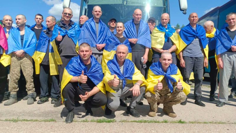 Пленници, завърнали се в Украйна