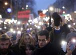Протестът на студентите в Сърбия.