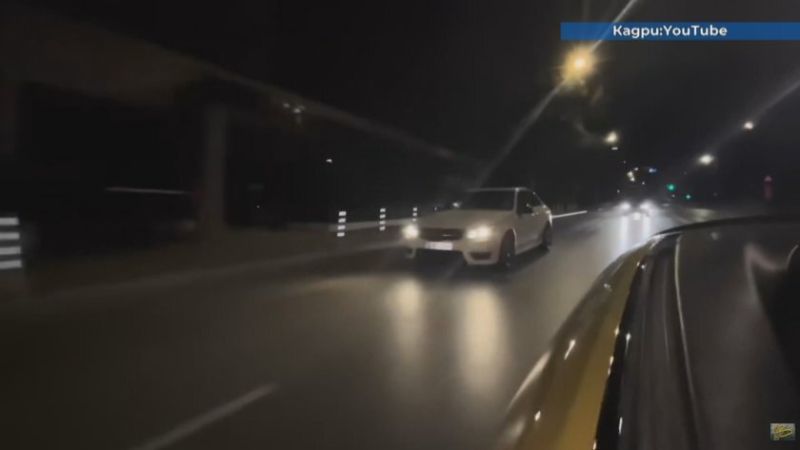 Гонка в нощна София