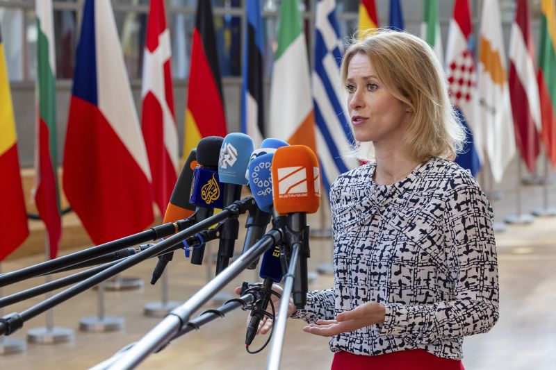 Шефката на външната политика на Европейския съюз Кая Калас