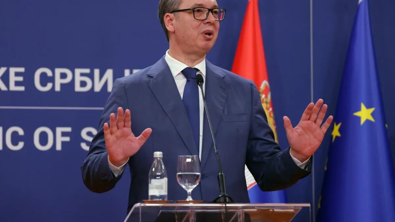 Президентът на Сърбия Александър Вучич