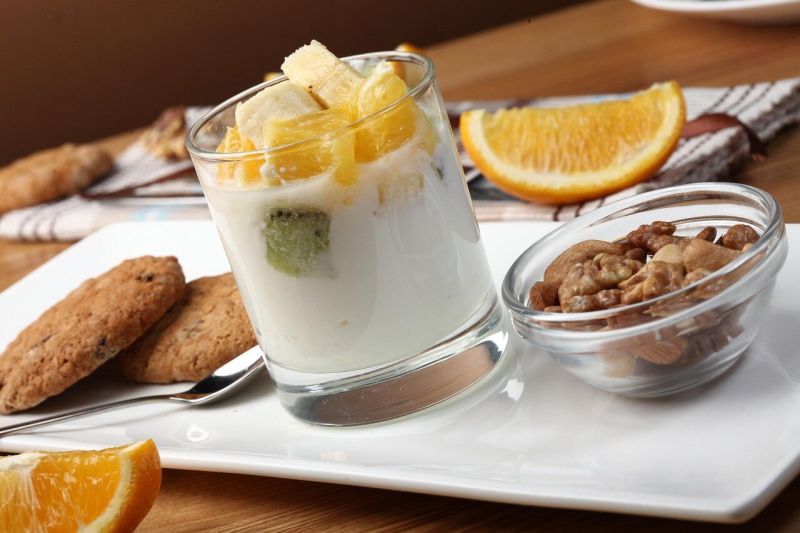 закуска с мляко