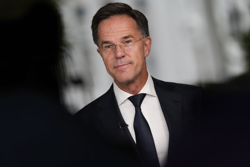 Генералният секретар на НАТО Марк Рюте в Белия дом (18.08.2025 г.). Снимка: АП Julia Demaree Nikhinson