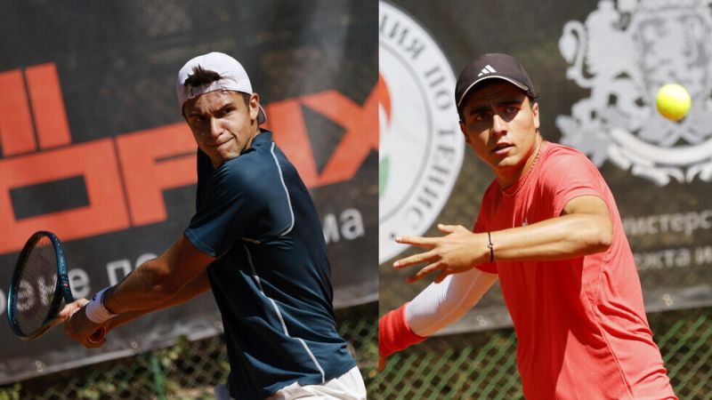 Иван Иванов и Александър Василев ще се изправят в мач за титлата на US Open при юношите 